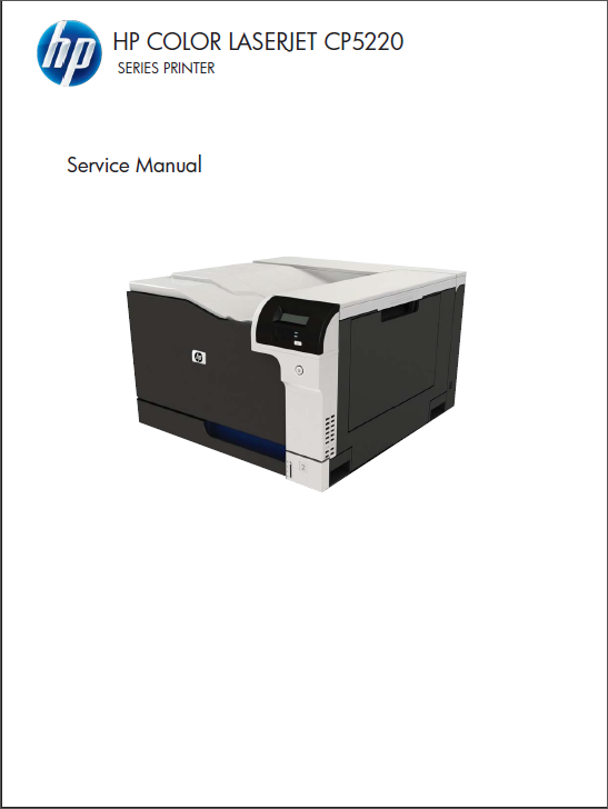HP Color LaserJet CP5220 CP5225 Service Manual-1